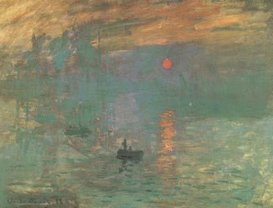 Claude Monet Impression Sunrise (mk09)